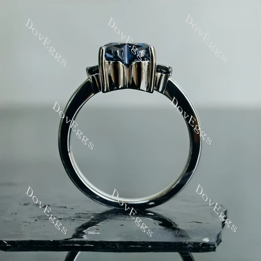 Doveggs pave engagement ring only semi-mount only(Exclusively to DovEggs Stones)
