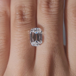 Cluster ring video of 3.02ct old mine diamond