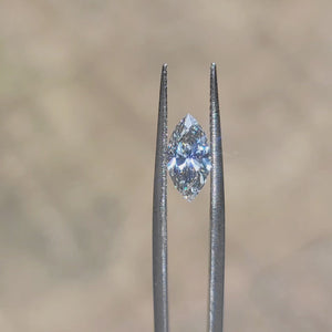 Sunlight video of 1.20ct marquise diamond's fiery sparkle