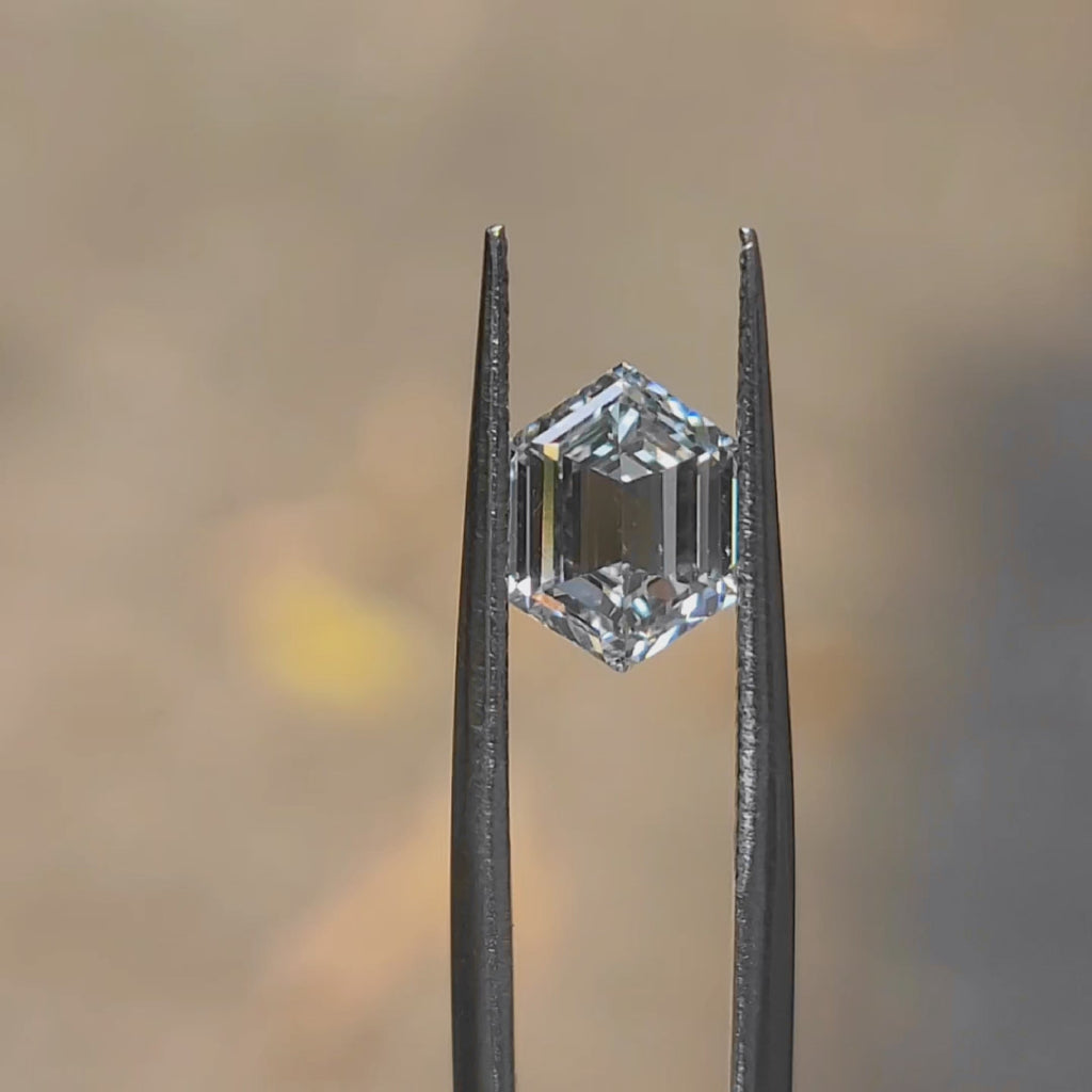"Sunlight video showing 2.3ct Dovie Dutch marquise cut diamond's brilliant facets"