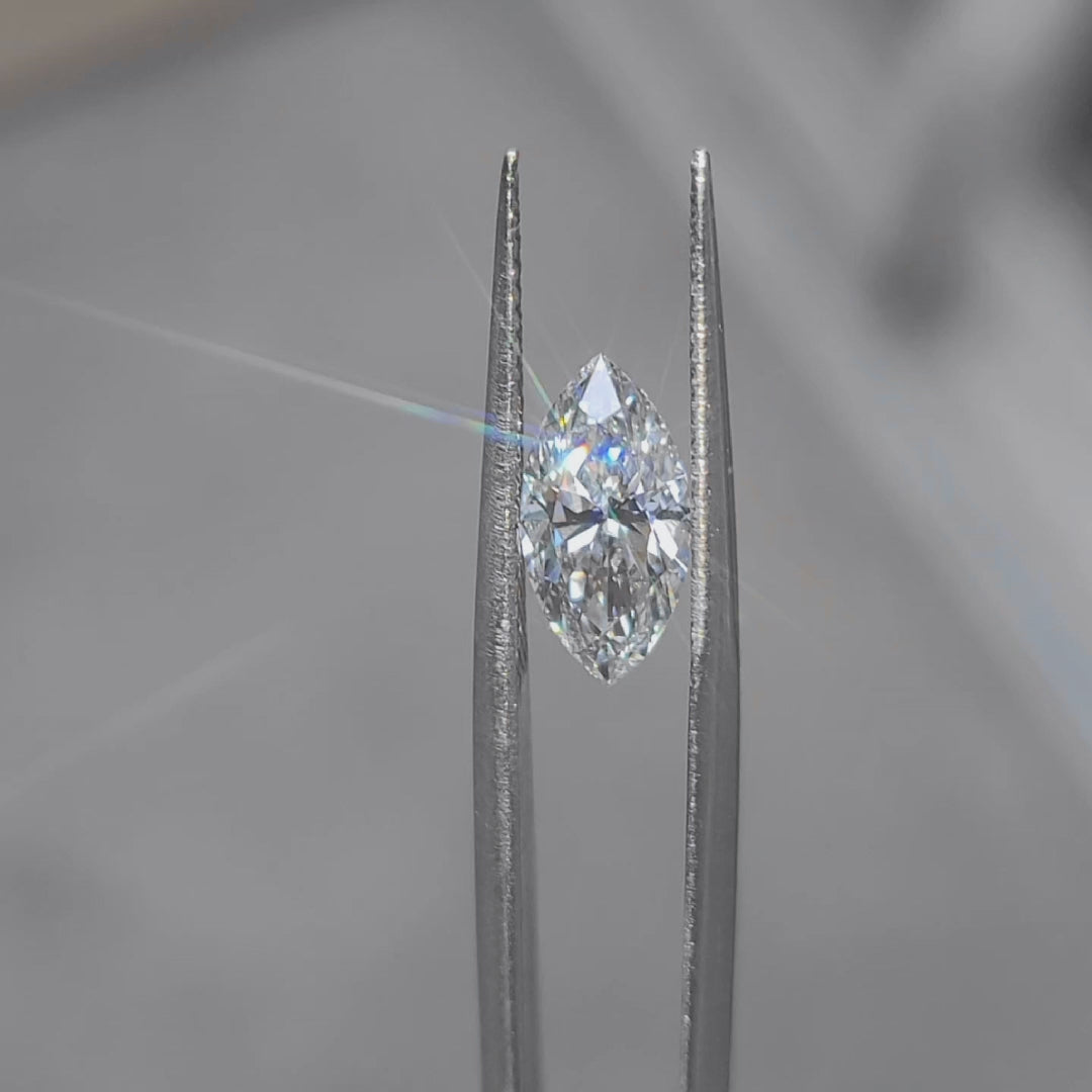 Outdoor video highlighting 1.69ct marquise diamond's elongated shape
