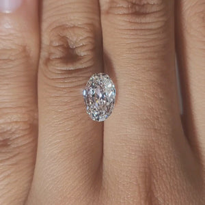 Close-up of 9.98mm rose cut's domed surface in warm light