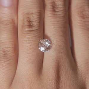 video of 1.3ct rose diamond in warm light