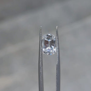 3.04ct old european cut D color diamond video showing antique sparkle outdoors