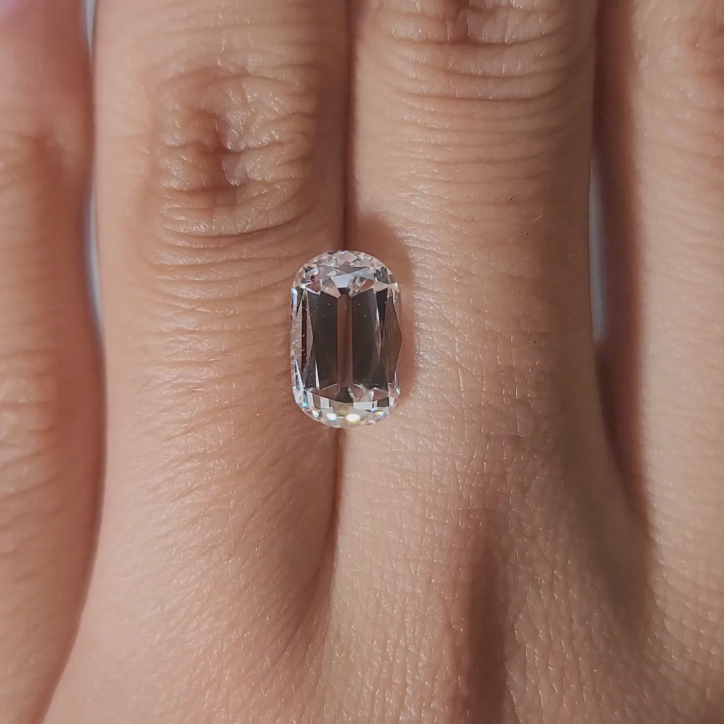 Art deco setting video of 3.06ct old mine diamond