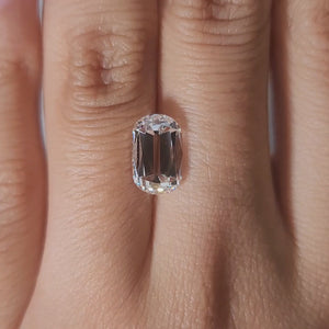 Art deco setting video of 3.06ct old mine diamond