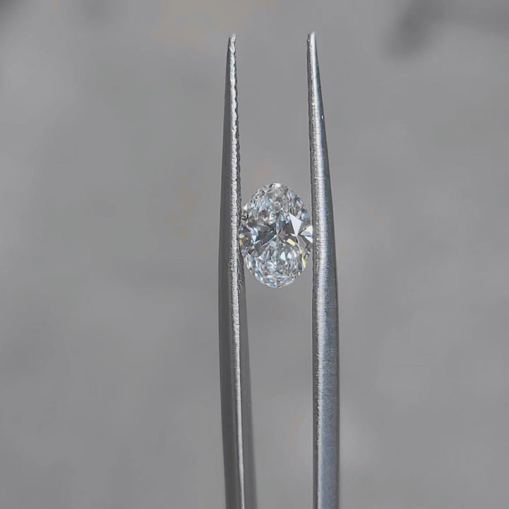 1.02ct Oval Lab Diamond - G Color VS2 | Doveggs Certified