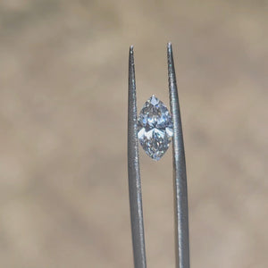 Outdoor video highlighting 1.06ct marquise diamond's delicate points