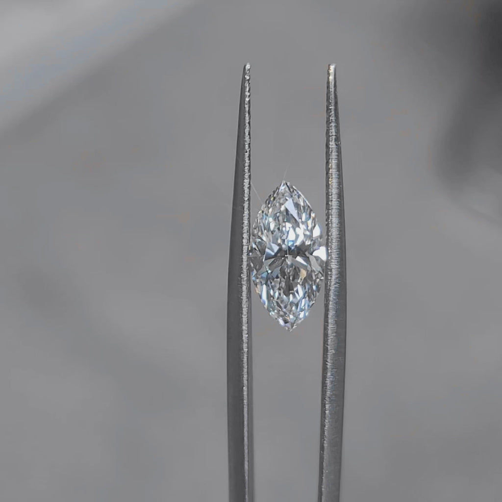 Outdoor video highlighting 1.81ct marquise diamond's dramatic length
