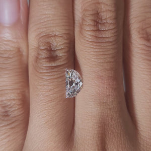 Hand-worn video highlighting curved edge in warm light
