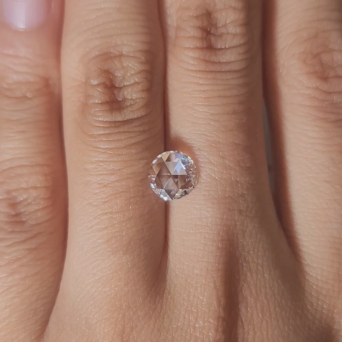 display video of 1.15ct rose diamond