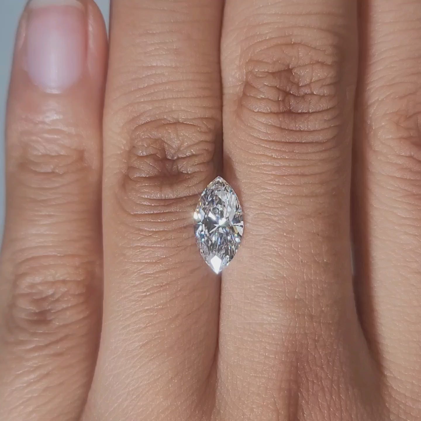 Close-up hand video under evening lighting
