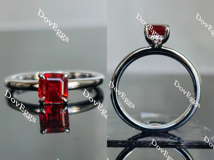 Best place to buy lab grown diamonds: Pave setting ethical lab diamond ring with moissanite or diamond accents. | DovEggs