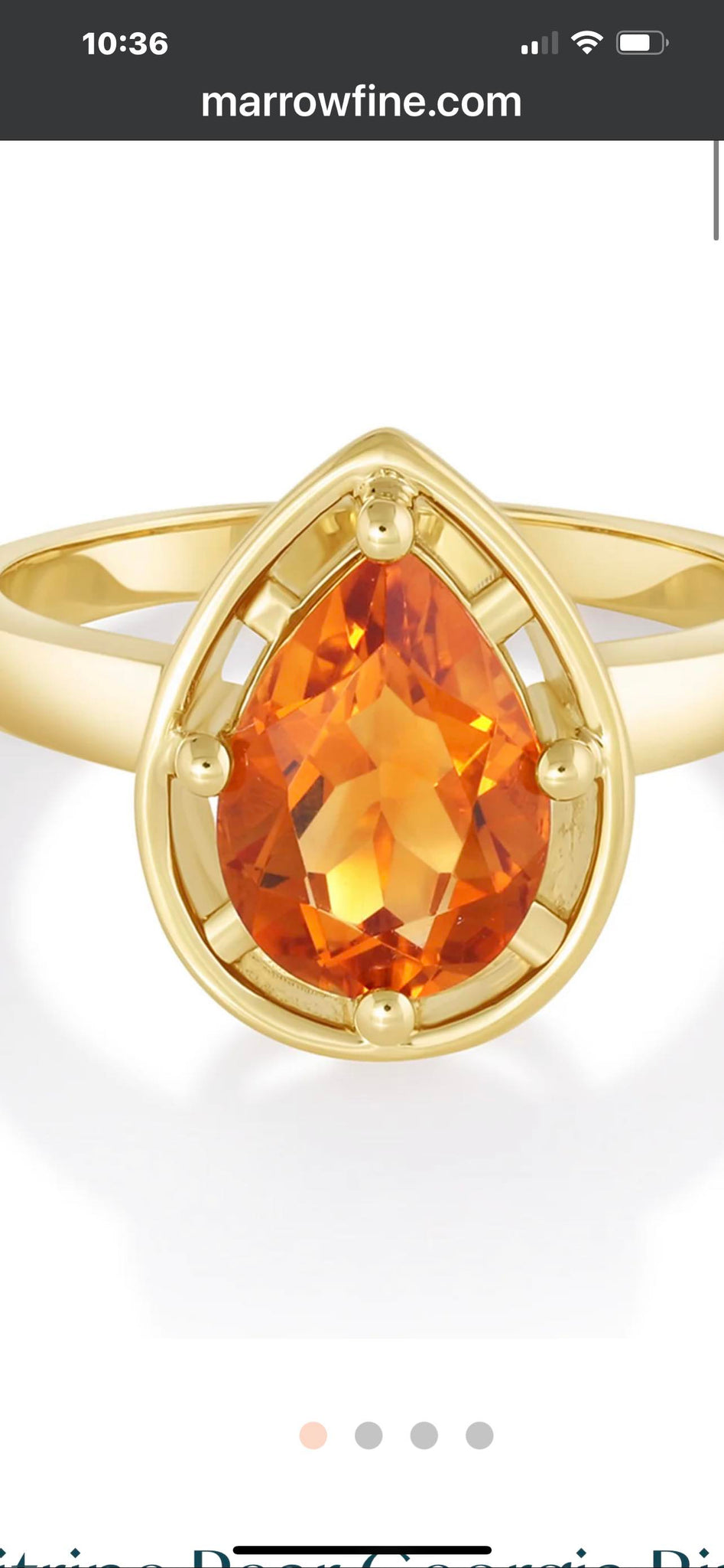 Setting only + The sec layaway of Pear Diamond ( Discount Applied)