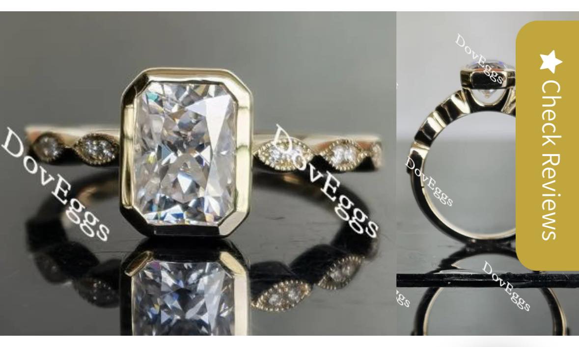 Setting only for 22410 14k YG Size 5.5 in lab diamonds accents