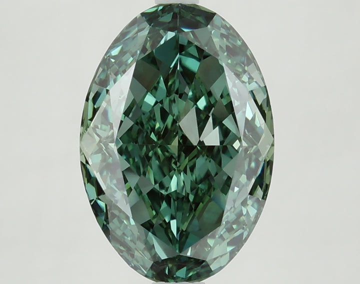 DovEggs 3.350ct Oval F.V.Green VVS2-LAB GROWN DIAMOND-LFE93A5