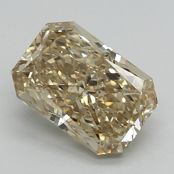 DovEggs 3.090ct Radiant F.Yellow VS2-LAB GROWN DIAMOND-LKF04A95