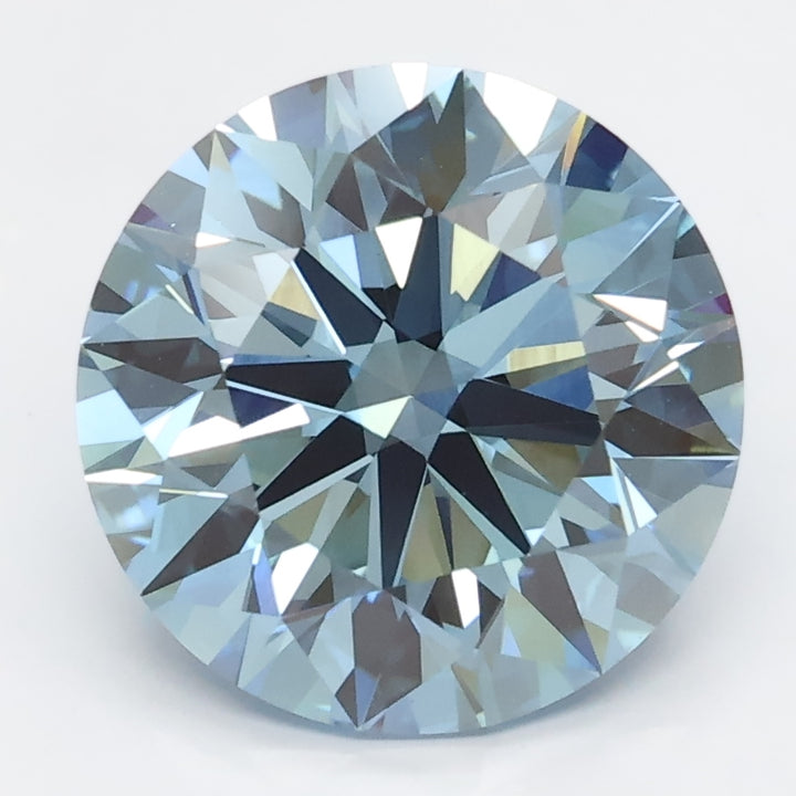 DovEggs 3.200ct Round Blue VS1-LAB GROWN DIAMOND-LGS410534