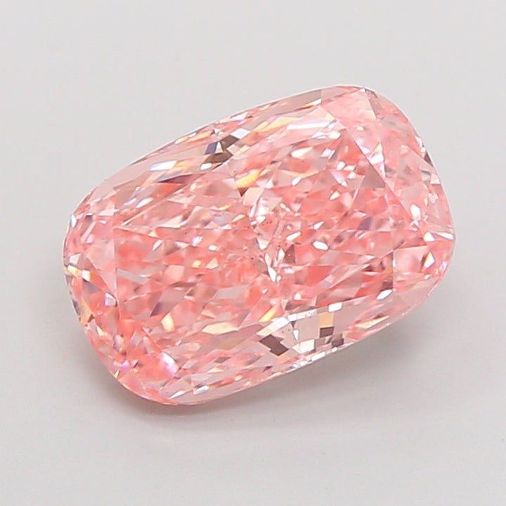 DovEggs 3.52ct cushion fancy vivid pink VS1-LAB GROWN DIAMOND-K27160