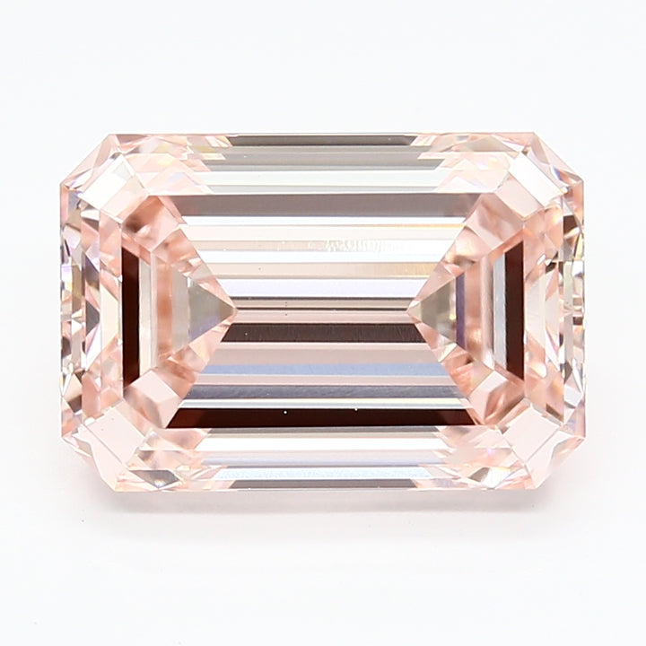 DovEggs 5.760ct Emerald F.I.Pink VVS2-LAB GROWN DIAMOND-LEL19M1