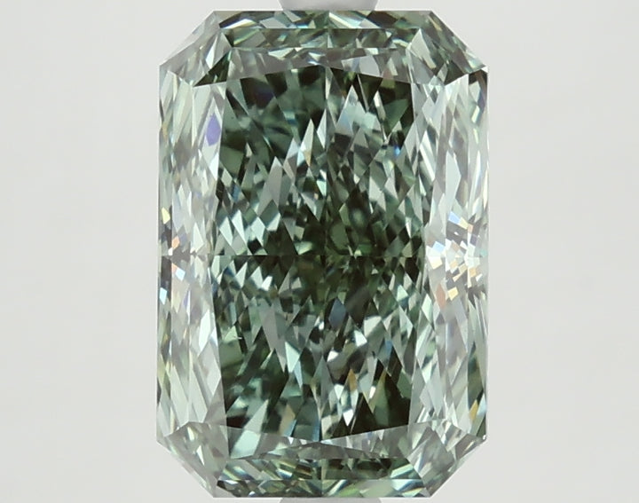 DovEggs 2.860ct Radiant F.V.Green VS1-LAB GROWN DIAMOND-LFE96A2