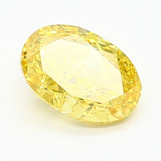 DovEggs 1.180ct Oval F.V.Yellow VS1-LAB GROWN DIAMOND-LSF02A12