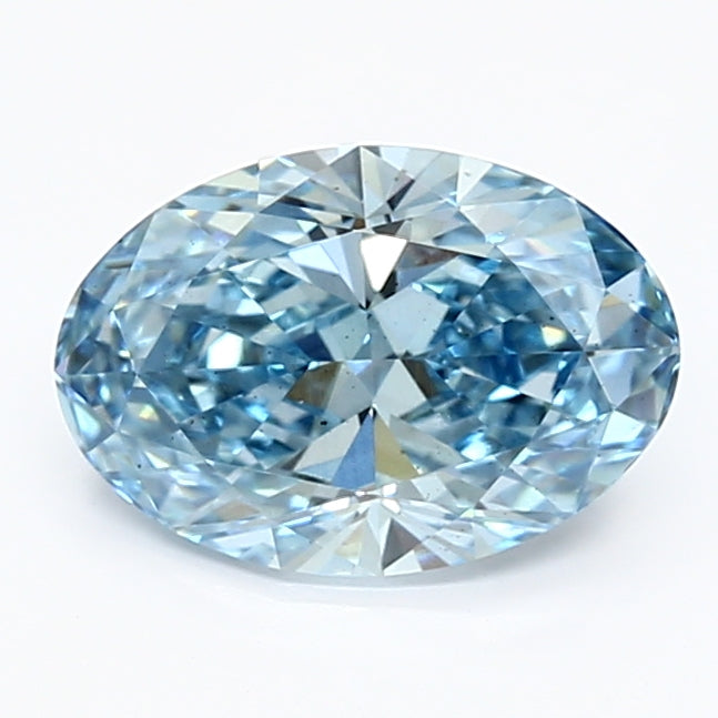 DovEggs 1.850ct Oval F.V.Blue VS1-LAB GROWN DIAMOND-LET99D13