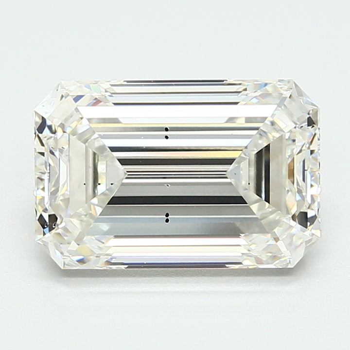 DovEggs 4.430ct Emerald F VS2-LAB GROWN DIAMOND-LEK57AG2