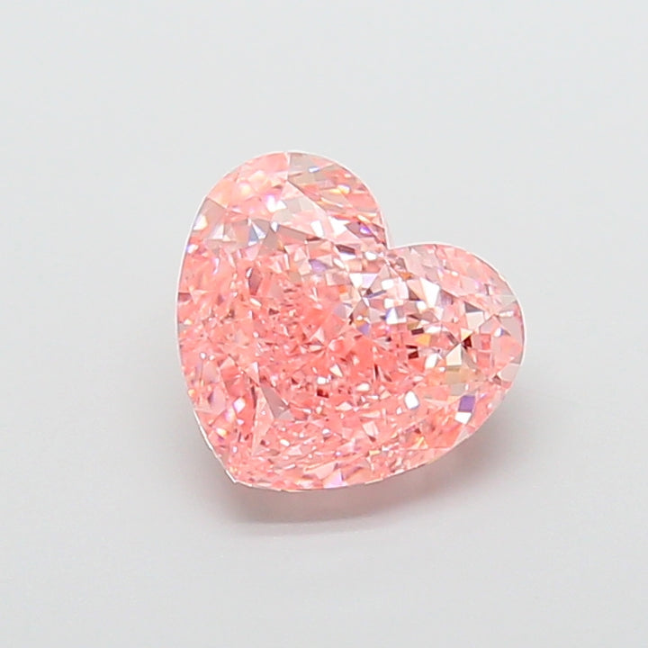 DovEggs 5.04ct heart fancy vivid pink VVS2-LAB GROWN DIAMOND-EVD818617149