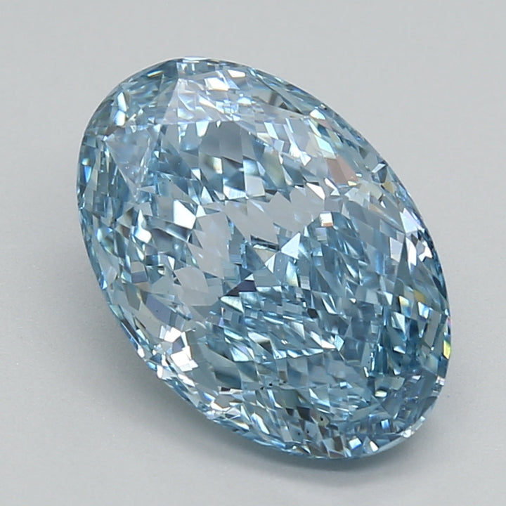 DovEggs 2.740ct Oval F.V.Blue VS1-LAB GROWN DIAMOND-LEGG01A19