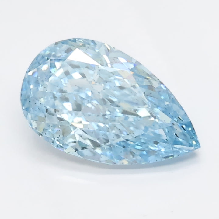 DovEggs 1.140ct Pear F.V.Blue SI2-LAB GROWN DIAMOND-LGS411157