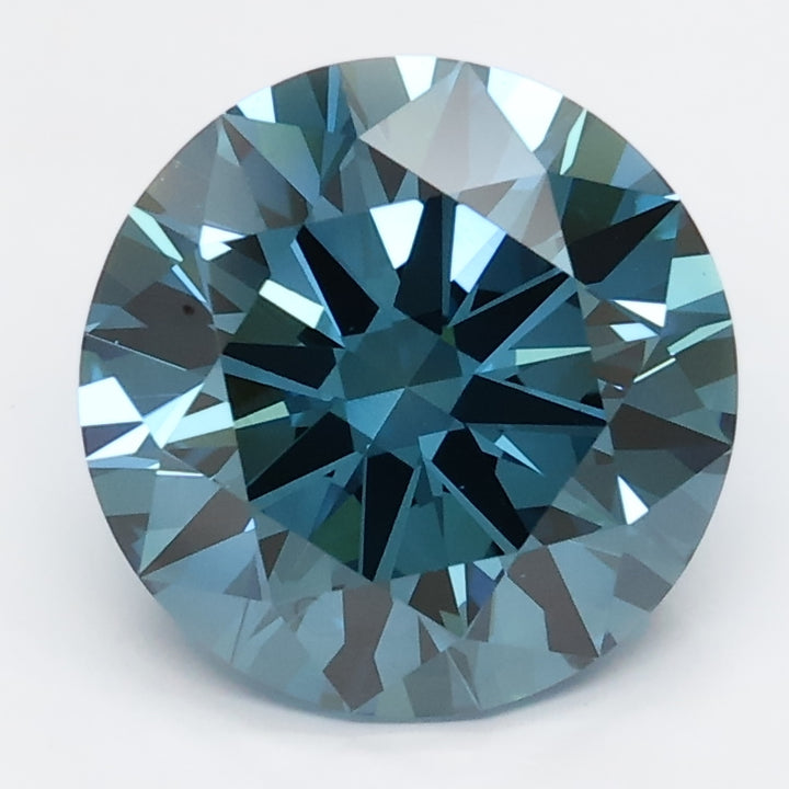 DovEggs 2.900ct Round Blue VS1-LAB GROWN DIAMOND-LGS410524