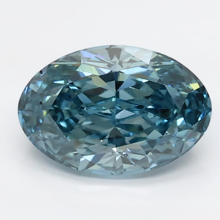 DovEggs 1.560ct Oval Blue VS2-LAB GROWN DIAMOND-LGS411190