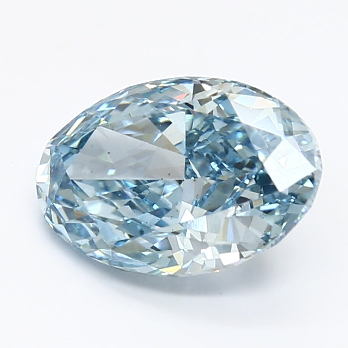 DovEggs 1.950ct Oval F.V.Blue VS2-LAB GROWN DIAMOND-LHH02C10