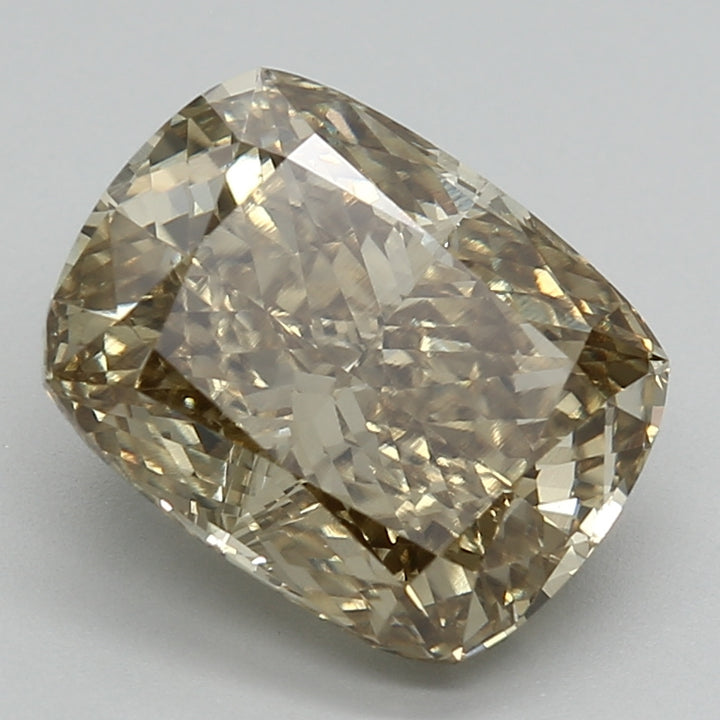 DovEggs 4.100ct Cushion F.V.Yellow VS1-LAB GROWN DIAMOND-LKF06A72