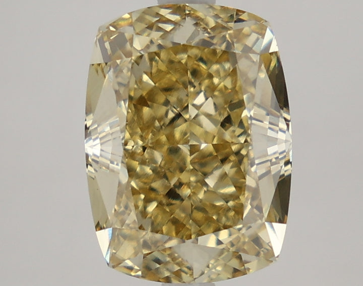 DovEggs 4.220ct Cushion F.Yellow VVS2-LAB GROWN DIAMOND-LKJ07A14