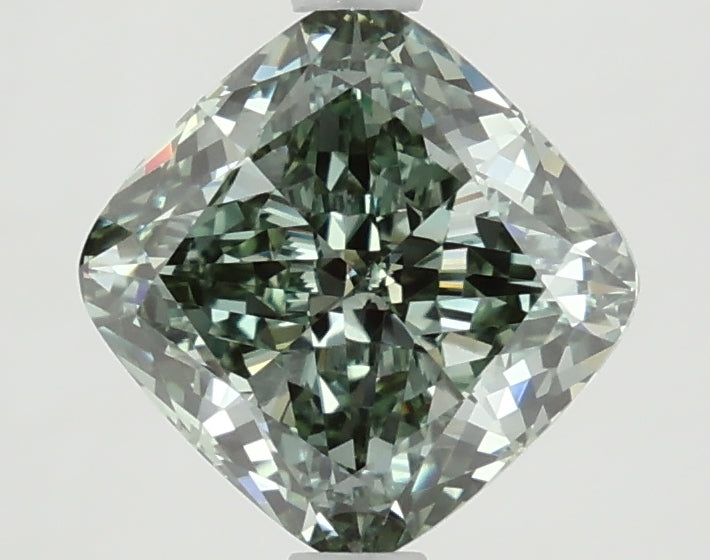 DovEggs 2.400ct Cushion F.V.Green VVS2-LAB GROWN DIAMOND-LFE94A40