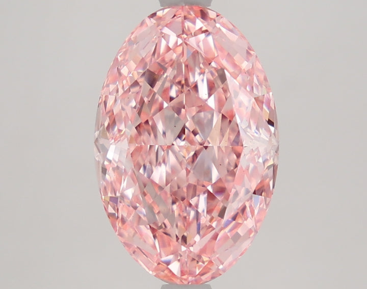 DovEggs 3.270ct Oval F.V.Pink VS2-LAB GROWN DIAMOND-LEG12A19