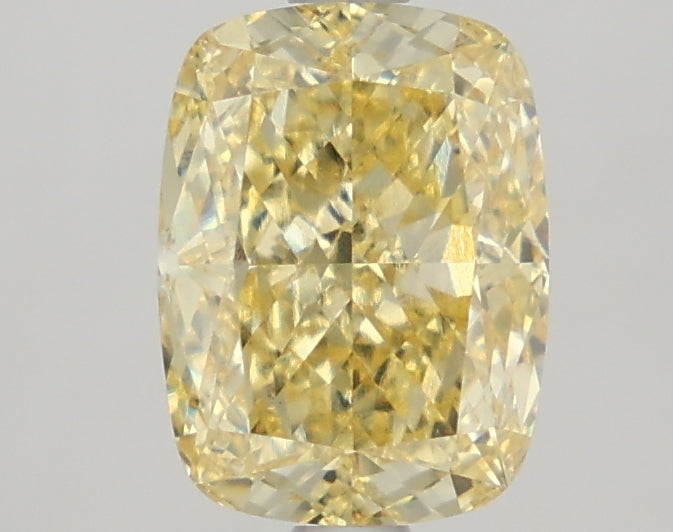 DovEggs 2.100ct Cushion F.I.Yellow VVS2-LAB GROWN DIAMOND-LKJ09A44