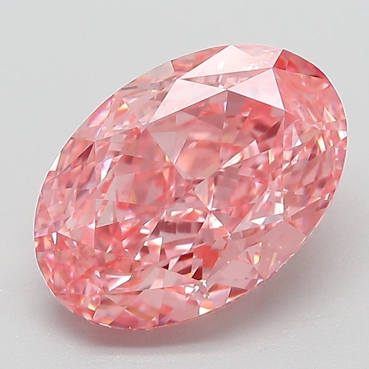DovEggs 3.07ct oval fancy vivid pink VVS2-LAB GROWN DIAMOND-EVD822608732