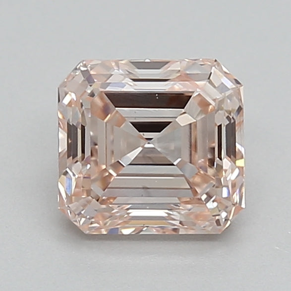 DovEggs 0.760ct Asscher F.V.Pink VS1-LAB GROWN DIAMOND-LEP173A8 - DovEggs-Seattle