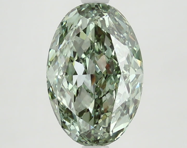 DovEggs 2.890ct Oval F.V.Green VS2-LAB GROWN DIAMOND-LFE84A37