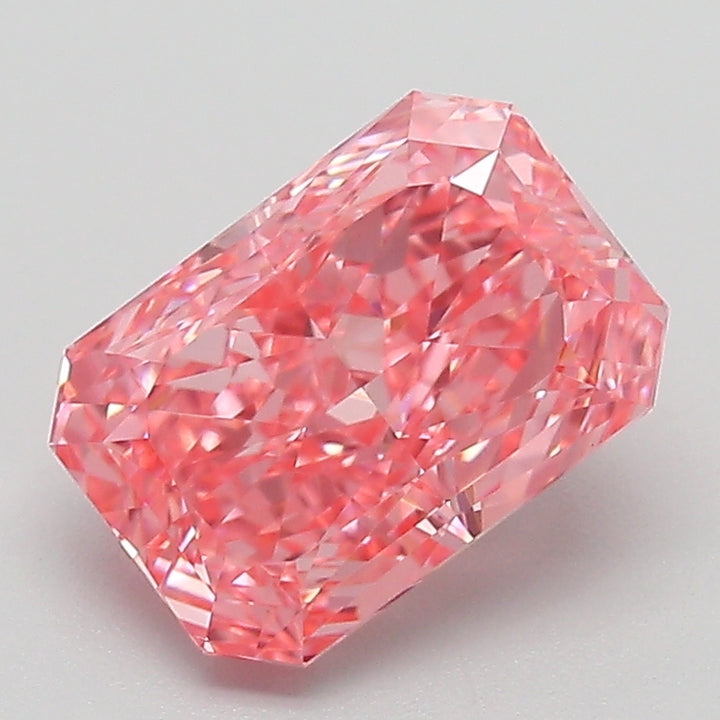 DovEggs 2.08ct radiant fancy vivid pink VVS2-LAB GROWN DIAMOND-EVD825630015