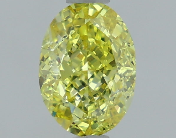 DovEggs 1.130ct Oval F.V.Yellow VVS2-LAB GROWN DIAMOND-LSJ04A1