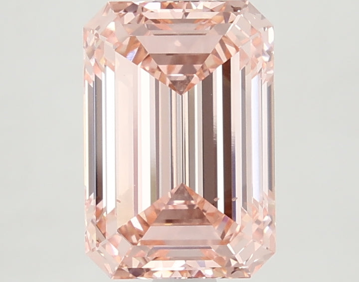 DovEggs 3.020ct Emerald F.V.Pink VS2-LAB GROWN DIAMOND-LEP200A98