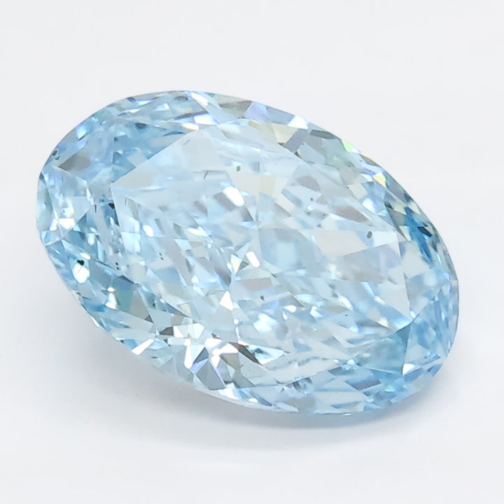 DovEggs 1.650ct Oval F.V.Blue VS2-LAB GROWN DIAMOND-LGS411184