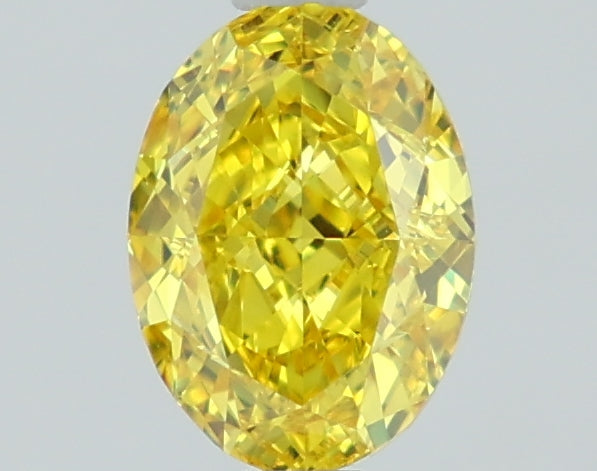 DovEggs 1.100ct Oval F.V.Yellow VVS2-LAB GROWN DIAMOND-LSJ05D6