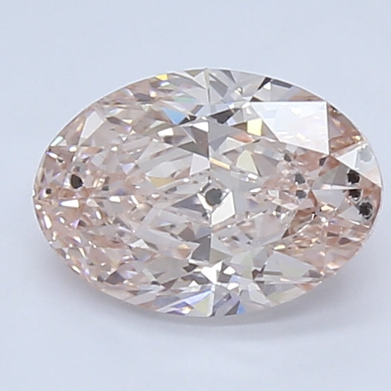 DovEggs 1.470ct Oval F.I.Pink SI2-LAB GROWN DIAMOND-LLA32E3