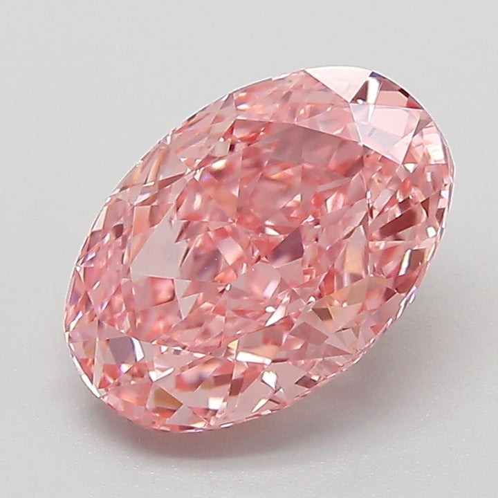 DovEggs 2.10ct oval fancy vivid pink VVS2-LAB GROWN DIAMOND-EVD816603652