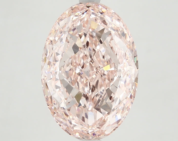 DovEggs 4.440ct Oval Step F.V.Pink VVS2-LAB GROWN DIAMOND-LFE95A41